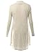 Doublju Womens Long Sleeve Basic Casual Comfy Open Cardigan