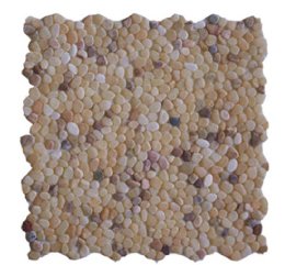 Mosaicmaxusa - Pebble Mosaic Tile, Italy Jade Stone (5 Sheets)