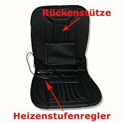 Auto Sitzheizung 12V mit 2 Heizstufen - Farbe Schwarz