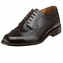 Bostonian Men's Malden Wingtip Oxford, Black, 7 M