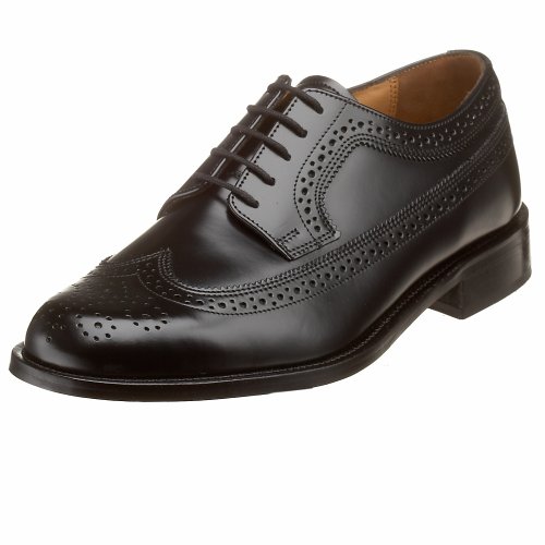 Bostonian Men's Malden Wingtip Oxford, Black, 7 M