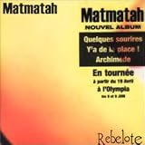Rebelote an album by Matmatah