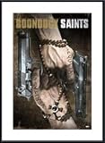 41QAKwDSwlL. SL160  The Boondock Saints   Guns by unknown 34.00X22.00 Framed with Black Metal Frame