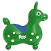 Inflatable 'Rody Horse' Children's Ride-On Rocking Horse: Color is Grass Green