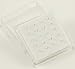 pack of 24 sterling silver clawset clear jewel nose studs