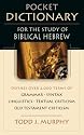 Pocket Dictionary for the Study of Biblical Hebrew