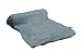 Scene Weaver Divine Cable Knit Throw, Cornflower Blue, 50 by 70-Inch