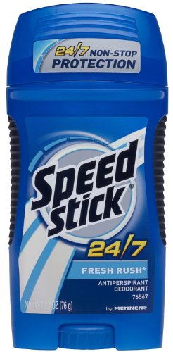 Speed Stick 24/7 Solid Antiperspirant Deodorant Fresh Rush 2.7 Oz (Pack of 3)