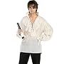 Rubies Pirates of the Seven Seas Natural Linen Pirate Shirt - Adult Standard