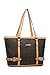 Yuanse Yuanse Dongkuan Shoulder Tide Tote Bag Simple Wild Female Bag Ladies Handbag Shopping Bags-y010(Black)