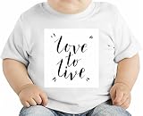 Love To Live オーガニックベビーTシャツ 12 - 18 Months