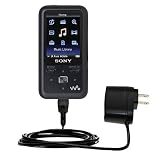 Rapid Wall / AC Charger for the Sony Walkman NWZ-S616 - Gomadic Brand w/ TipExchange Technology