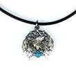 Team Jacob Pewter Dreamcatcher Pendant Necklace