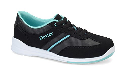 Dexter Dani Bowling Shoes, Black/Turquoise, 10.0