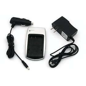 New View Car charger + Charger + With wire plug Camera batteries dedicated three charging base BP-511