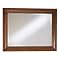Heirloom Framed Mirror - Medium Brown