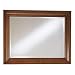 Heirloom Framed Mirror - Medium Brown