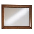 Heirloom Framed Mirror - Medium Brown