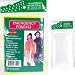 4 PACK - MUST HAVE item! Emergency Rain Poncho Coat Rainwear w/ Hood & Sleeve - Clear