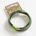 Boys Camouflage Rubber Bracelets (Set of 4)