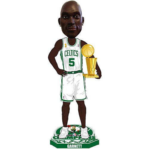 Buy Forever Collectibles Boston Celtics Kevin Garnett 2008 Finals Champions Bobblehead Doll by Team Beans