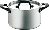 WEDGWOOD by Spring Groumet Inox フタ付深型両手鍋20cm G9854-6/20