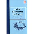 Lexique des termes litt�raires