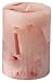 Faroy Chunk Pillar Candle, 3x4 inches, Ginger Apple & Oak, 1 Count