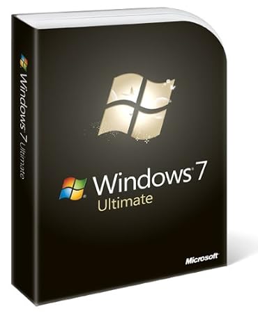 Microsoft  Windows 7 Ultimate, DVD,Inglese, Full version