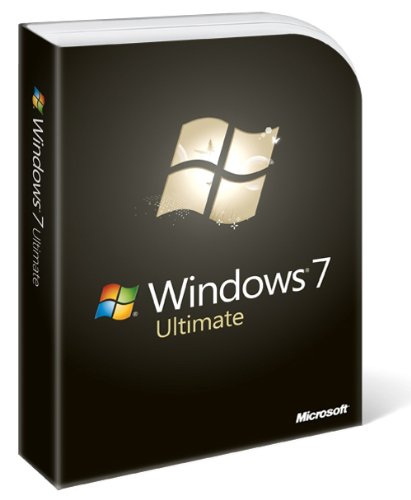 Microsoft Windows 7 Ultimate, Full Version (PC DVD)