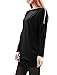 Allegra K Ladies Batwing Zip Neck Casual One Piece Short Tee Dress