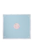 Jack Rabbit Creations Baby Face Fleece Blanket, Blue