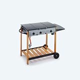 Landmann 12413 Gasgrillwagen mit 2 Grillplatten