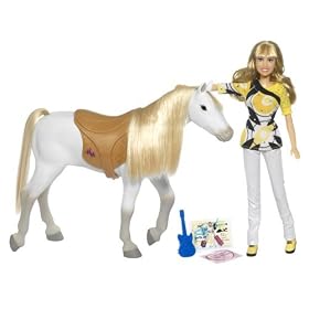 Hannah Montana Movie Line Dolls - Hannah and Horse by Disney
