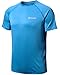 TM-MTS03-RBZ_Large j-XL Tesla Men's Lightweight HyperDri Cool T Shirt Sports Running Short Sleeve Athletic Top MTS03