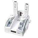 16 in 1 Aircraft Carrier Charging Stand with LED Clock for Nintendo Wii