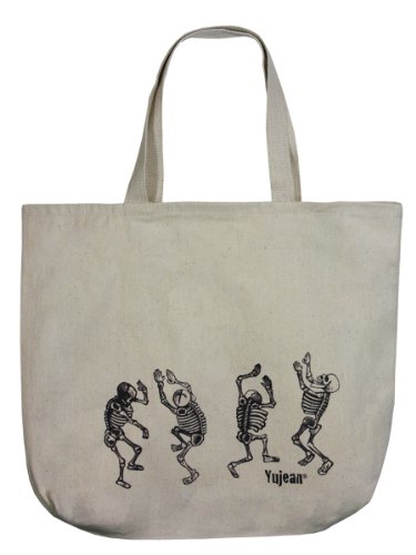 Sac cabas en coton : Day Of The Dead Skeletons Sac cabas en coton : Day Of The Dead Skeletons