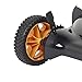Poulan Pro 961120131 PR500N21SH Briggs 500ex Side Discharge/Mulch 2-in-1 Hi-Wheel Push Mower in 21-Inch Deck, 12-inch wheels
