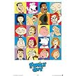 Family Guy Poster 24X36 Town Cast Characters 24882