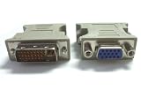 M/F DVI-I 24+5 to 15 VGA Converter Adapter for LCD HDTV