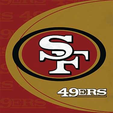 San Francisco 49ers Lunch Napkins 16ct