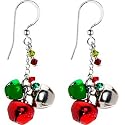 Handcrafted Holiday Jingle Bell Earrings