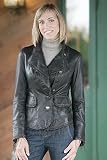 Women's Vintage Leather Fringe Blazer