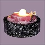 Floating Sphere - Genuine Rose Quartz 7