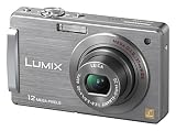 Panasonic DMC-FX550EGS Digitalkamera (12 Megapixel, 5-fach opt. Zoom, 7,6 cm (3 Zoll) Display, Bildstabilisator) silber