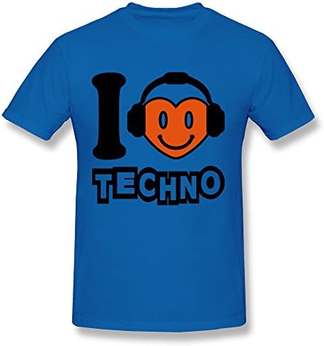 SETRUP Men's Techno T-shirt RoyalBlue XS