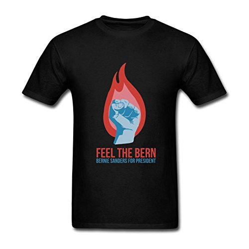 Blossom Men's Bernie Sanders 4 President Short Sleeve T shirt L