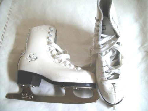 CCM Pirouette White Ice Figure Skates - Size 13.0 (youngster) - ONLY USED 1 TIME - excellent condition -