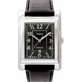 Timex Mens Classic Black Leather Strap Watch #T2M438 by Timex