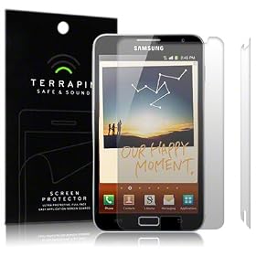 2 X TERRAPIN MARK DISPLAYSCHUTZFOLIE F�R SAMSUNG GALAXY NOTE